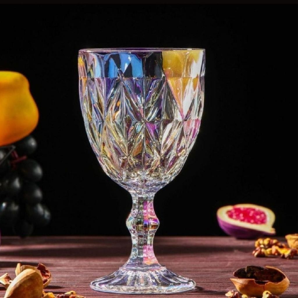 Taça Diamante Furta Cor 340ML Suco Água Casamento