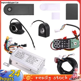 Controlador Sem Escova 36V 350W + Medidor Bluetooth + Luz + Acelerador + Kit De Capa Para Scooter Elétrica Xiaomi M365/M