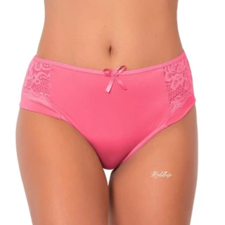 Kit Com 10 Calcinha Calçola Cintura Detalhes Em Renda Layde