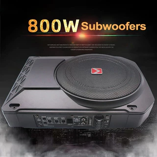 Subwoofer Ultra-fino Para Carro Amplificador Potência 800w
