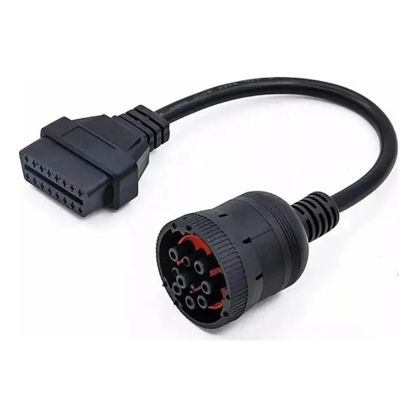 Cabo Cummins 9 Pinos Adaptador Scanner Automotivo Autocom | Shopee Brasil