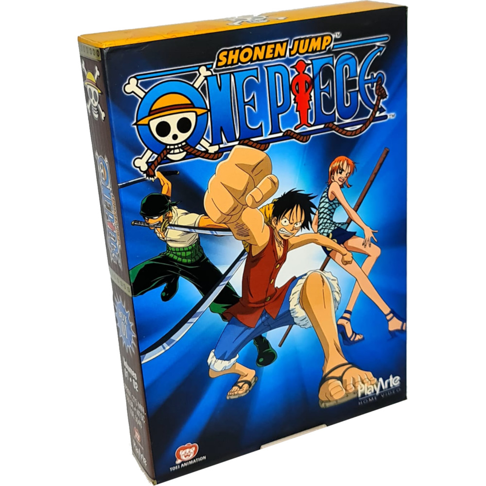 ONE PIECE DVD パック Box DVD One Piece Shonen Jump Versão Original Sem Cortes | Shopee