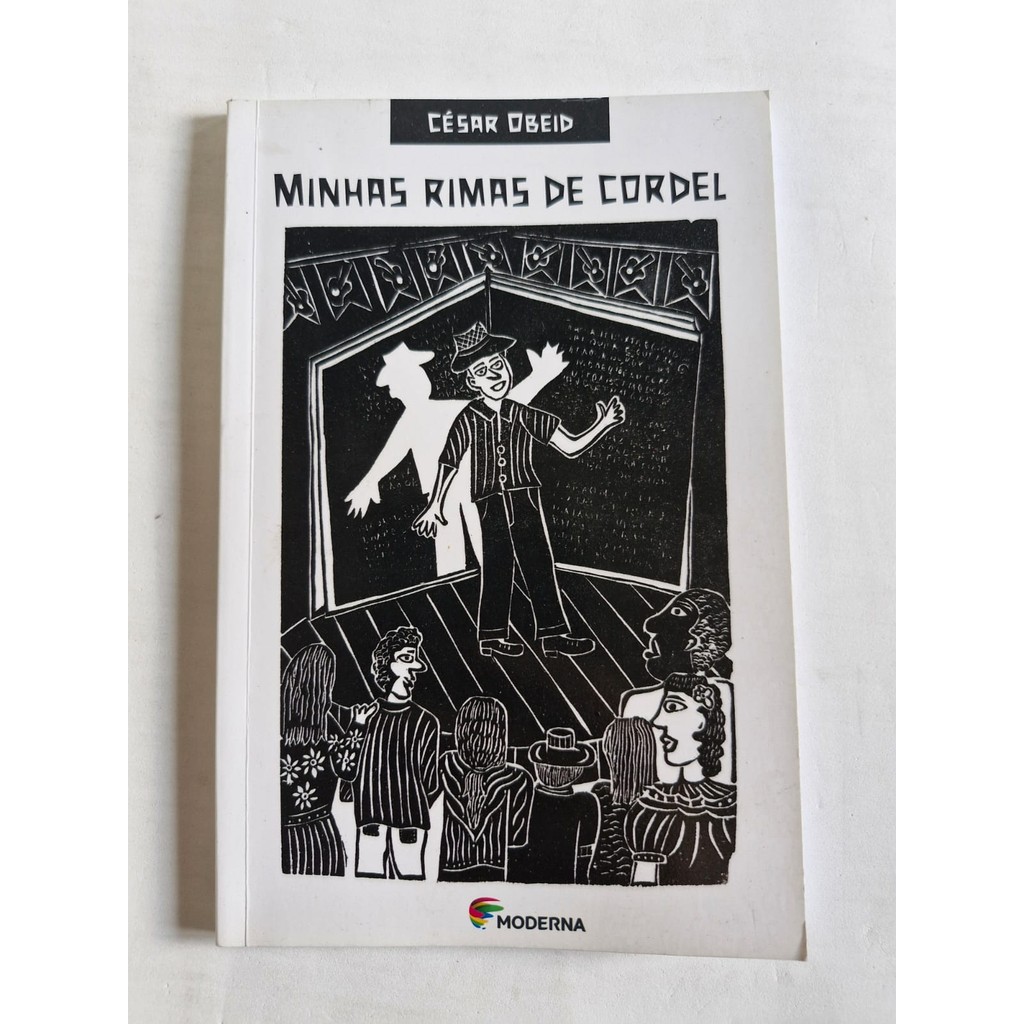 LIVRO, MINHAS RIMAS DE CORDEL, LITERATURA DE CORDEL, CESAR OBEID ...