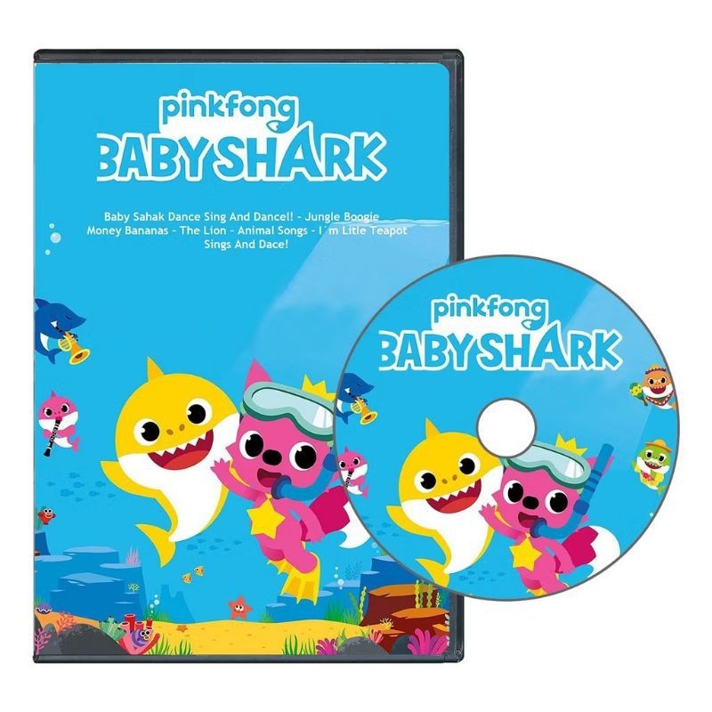 Pinkfong DVD 5枚セット Dvd Baby Shark Pink Fong Infantil | Shopee Brasil