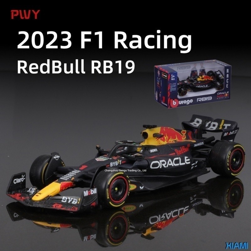 Bburago 1:43 2024 RB19 #1 11 Fórmula Red Bull F1 Corrida Estática Simulação Carro Diecast Liga Modelo E6MZ
