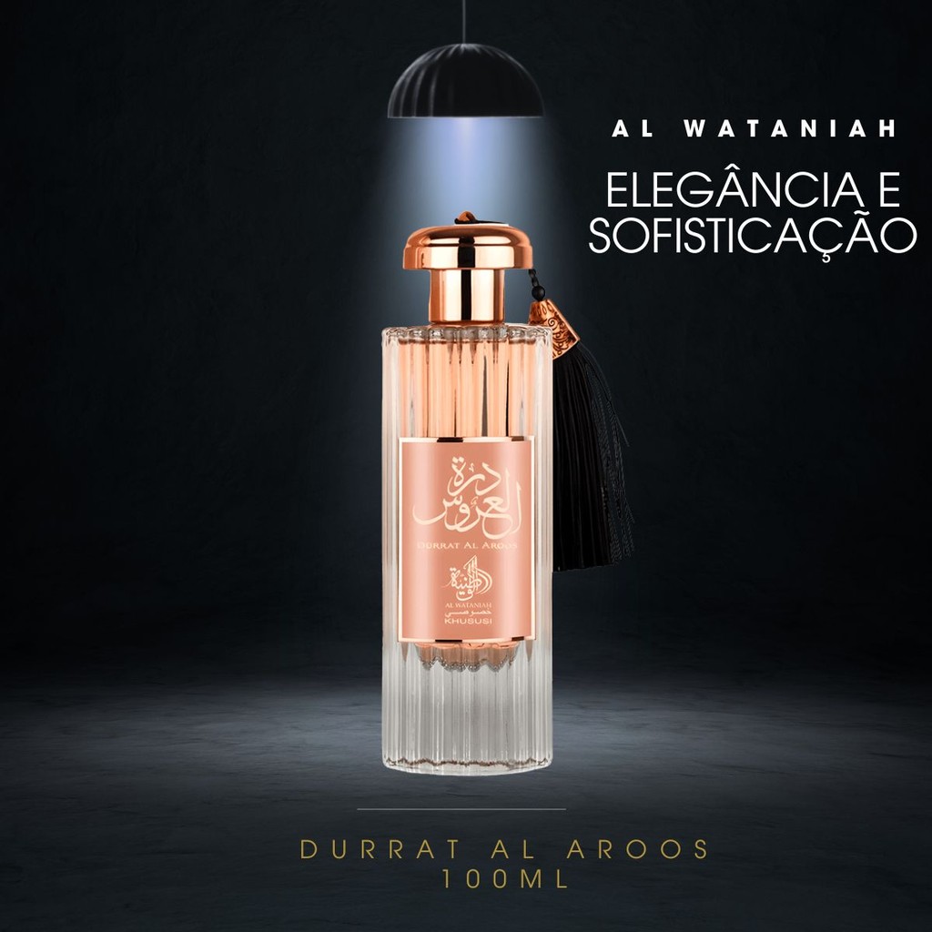 Perfume Árabe Durrat Al Aroos Al Wataniah Feminino Original