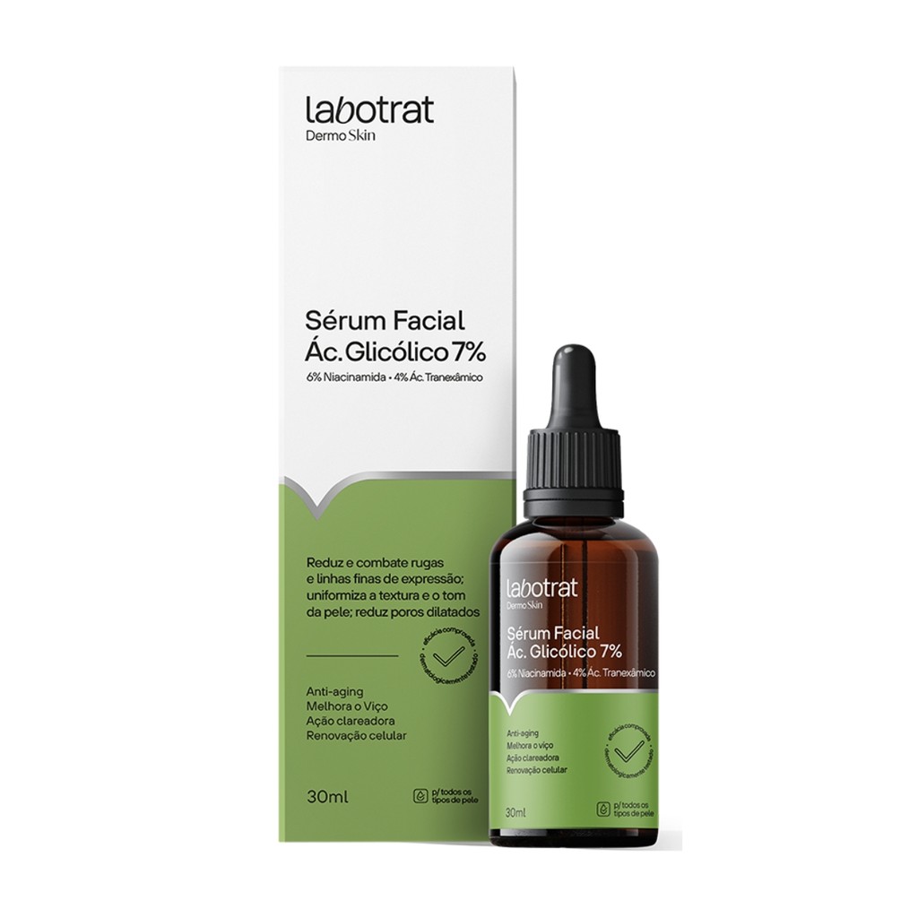 Sérum Facial Diminui Poros Hidrata Dermo Skin Labotrat 30ml | Shopee Brasil