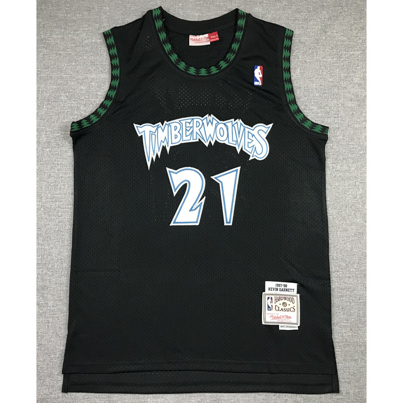 Camisa Da NBA Minnesota Timberwolves # 21 De Basquete Garnett