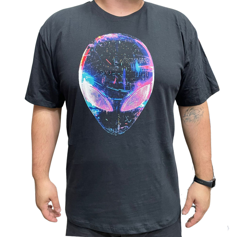 Camiseta - Alienware Intel Alien | Shopee Brasil