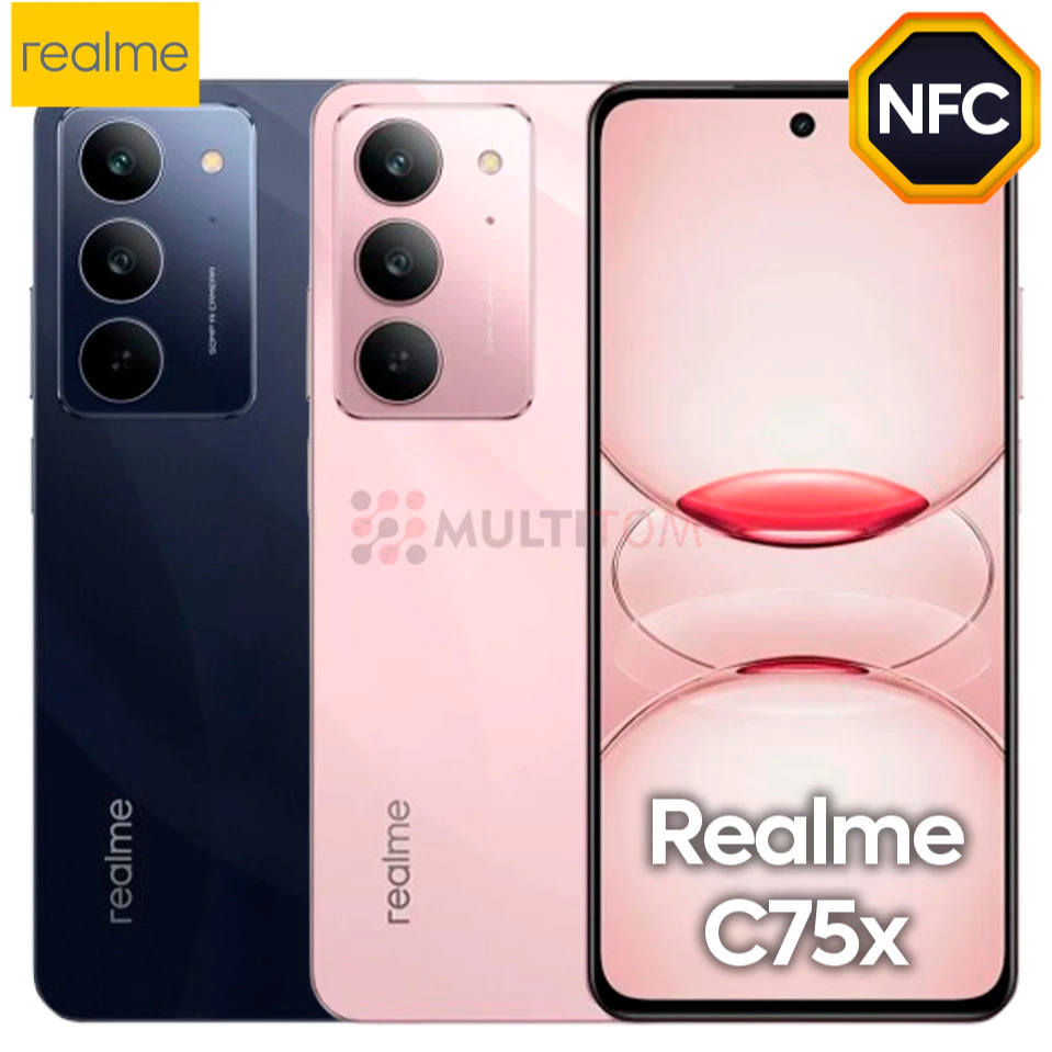 LANCAMENTO CELULAR REALME C75X COM 256GB DE MEMORIA COM NFC 1 ANO DE GARANTIA NO BRASIL RESISTENTE A AGUA