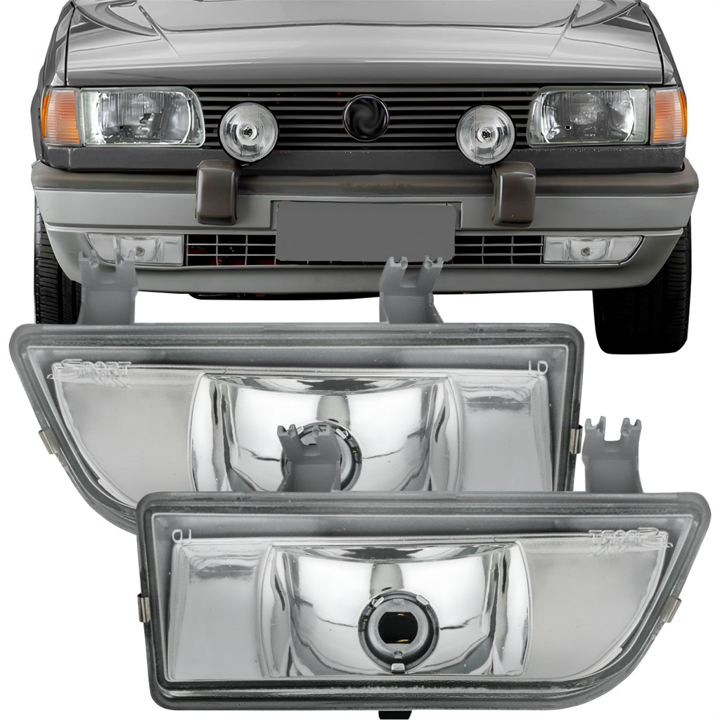 Par Farol Milha Gol Parati Quadrado G1 1987 88 89 A 94 Vidro | Shopee ...