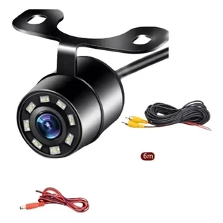 Câmera De Ré Universal Automotiva Borboleta Parachoque Com Visão Noturna Colorida Carro Caminhão