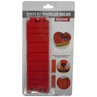 Cinta Para Modelar Bolos E Tortas Assadeira Em Silicone em Oferta na Shopee