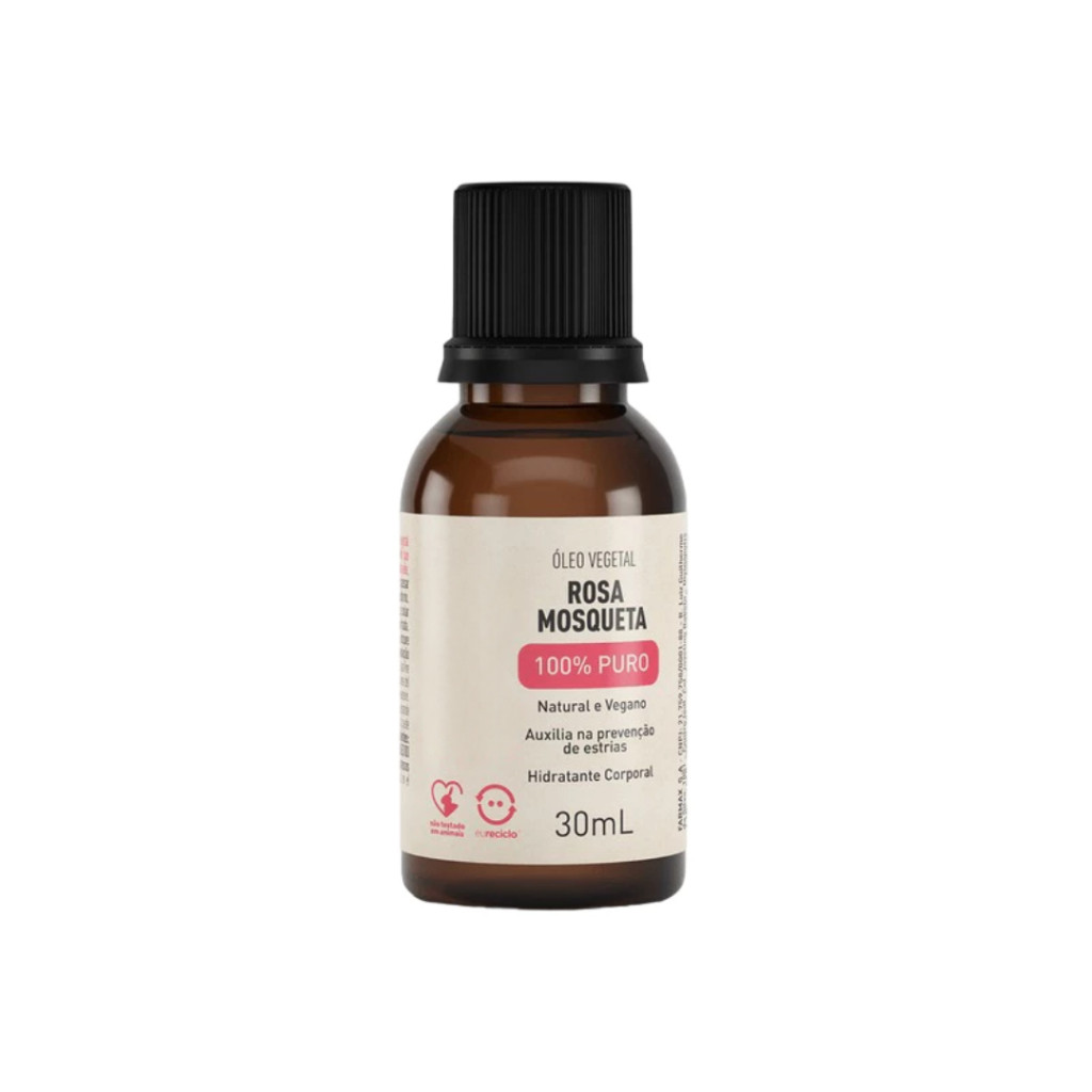 Rosa Mosqueta Rubiginosa 30ml – Óleo Puro para Regeneração | Shopee Brasil