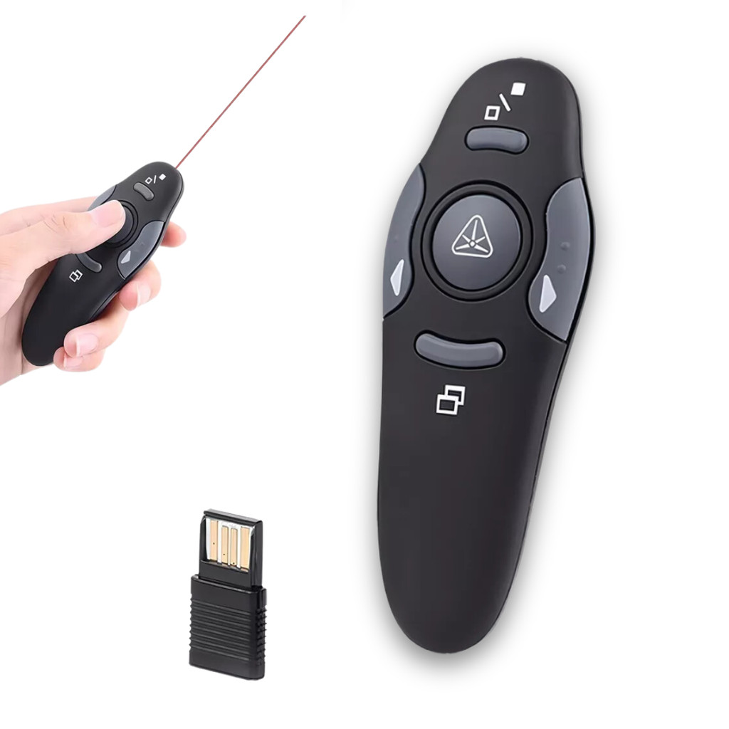 Passador de Slides com Laser sem Fio Profissional | Shopee Brasil