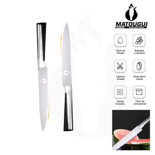 [Matougui]Faca Profissional De 24cm Aço Inoxidável- Utensílios De Cozinha
