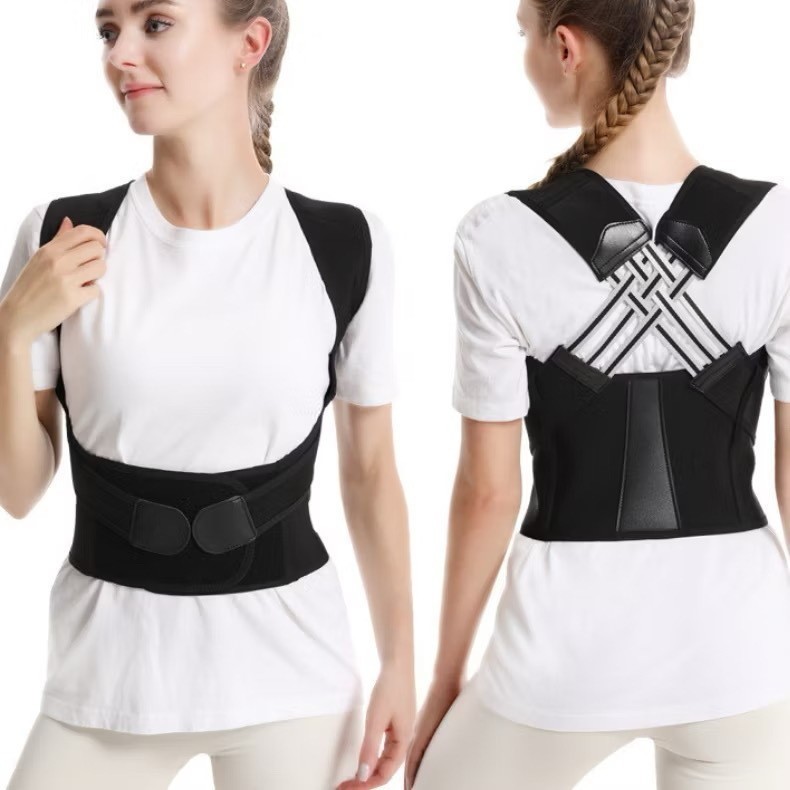 Cinta De Correção Postural Unissex Alivio De Dor Ajusta Postura YIHAN ...