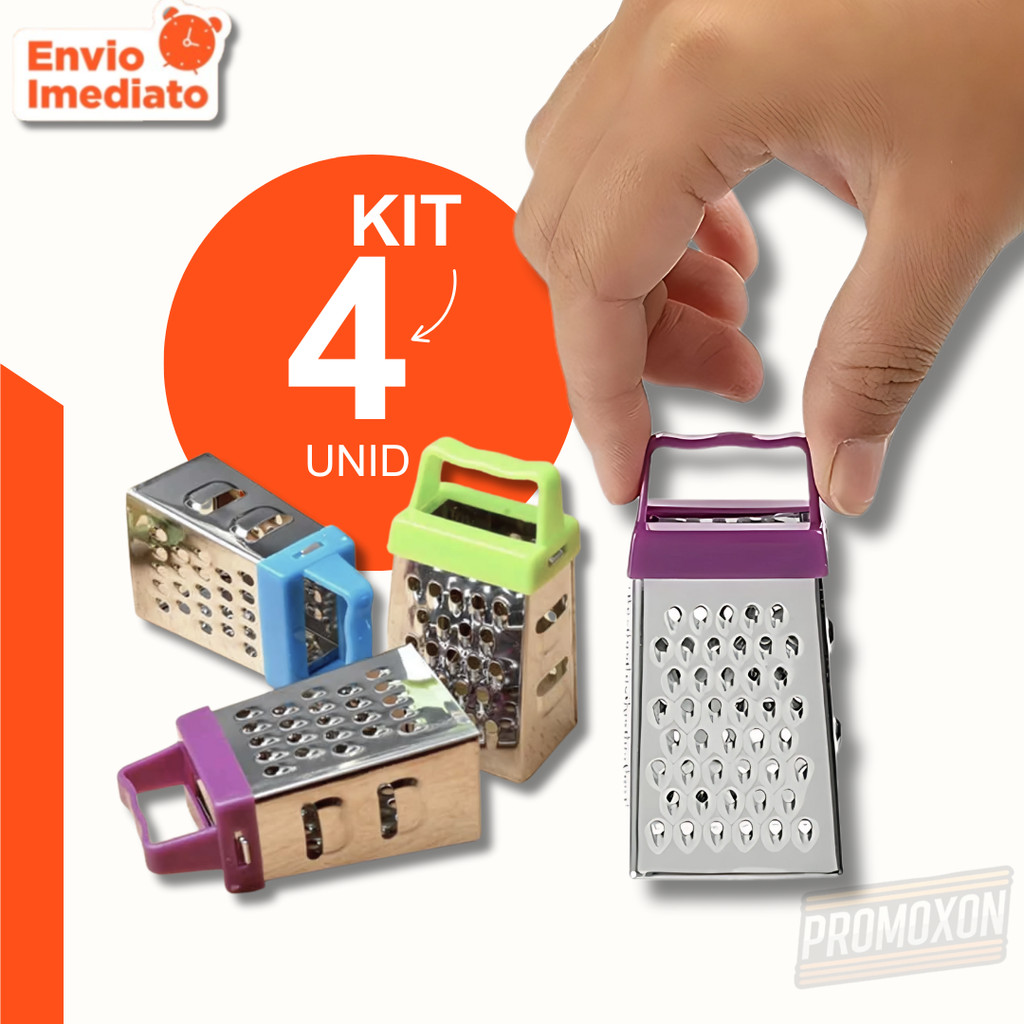 Mini Ralador 7cm Aço Inox Utensílio de Cozinha Prático para Uso Diário ...