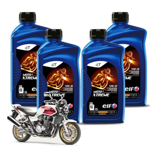 Troca de Óleo Honda CB1300SF Elf Semissintético 10w30 Xtreme