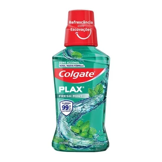 Enxaguante Bucal Colgate Plax Fresh Mint 250ml em Oferta na Shopee