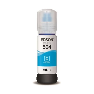 Refil De Tinta Epson T504222-BR Ciano | Para Impressoras L4150|L4160|L4260|L6171|L6270|L14150|L6161|L6191 em Oferta na Shopee