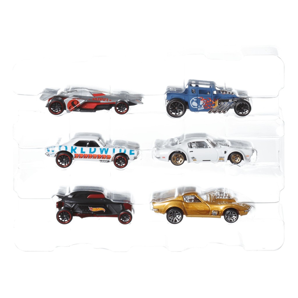 Coleção Multipack c/ 6 Miniaturas Hot Wheels Legends Tour 2024 - 1