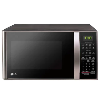 Micro-Ondas LG 30L 220V Limpa Fácil Prata/Cinza