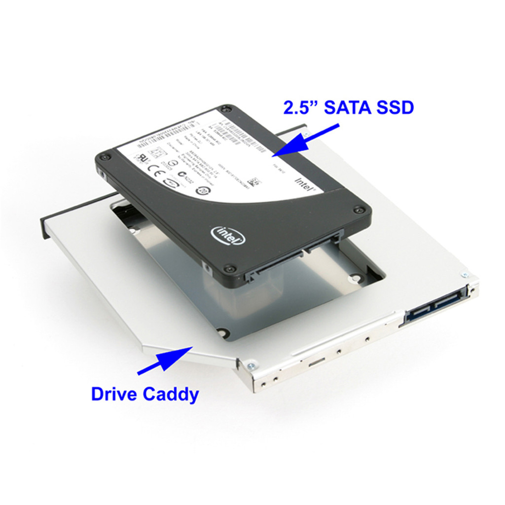 Caddy / Rack Pour Disque Dur HDD – Compatible Acer Aspire E1 Series (E1-532P Et Autres) – Occasion