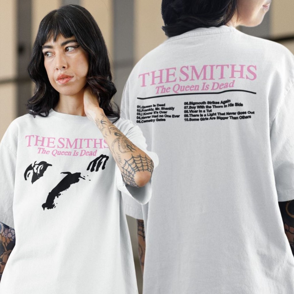 Camiseta Tshirt The Smiths Album The Queen Is Dead Banda De Rock