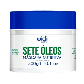 Wide Care Sete Óleos Nutritiva Ação Condicionante Máscara 300G em Oferta na Shopee