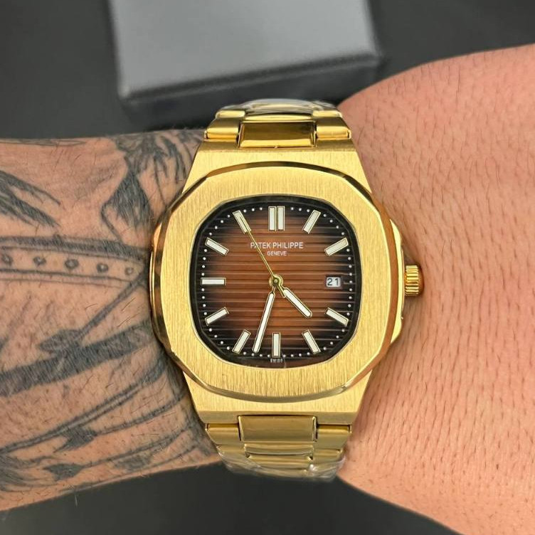 Relógio Patek Philippe de Luxo - Octógono | Shopee Brasil