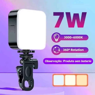 Iluminação Fotográfica Noturna De Preenchimento LED Luz De Vídeo De Lâmpada Portátil De Fotografia em Oferta na Shopee