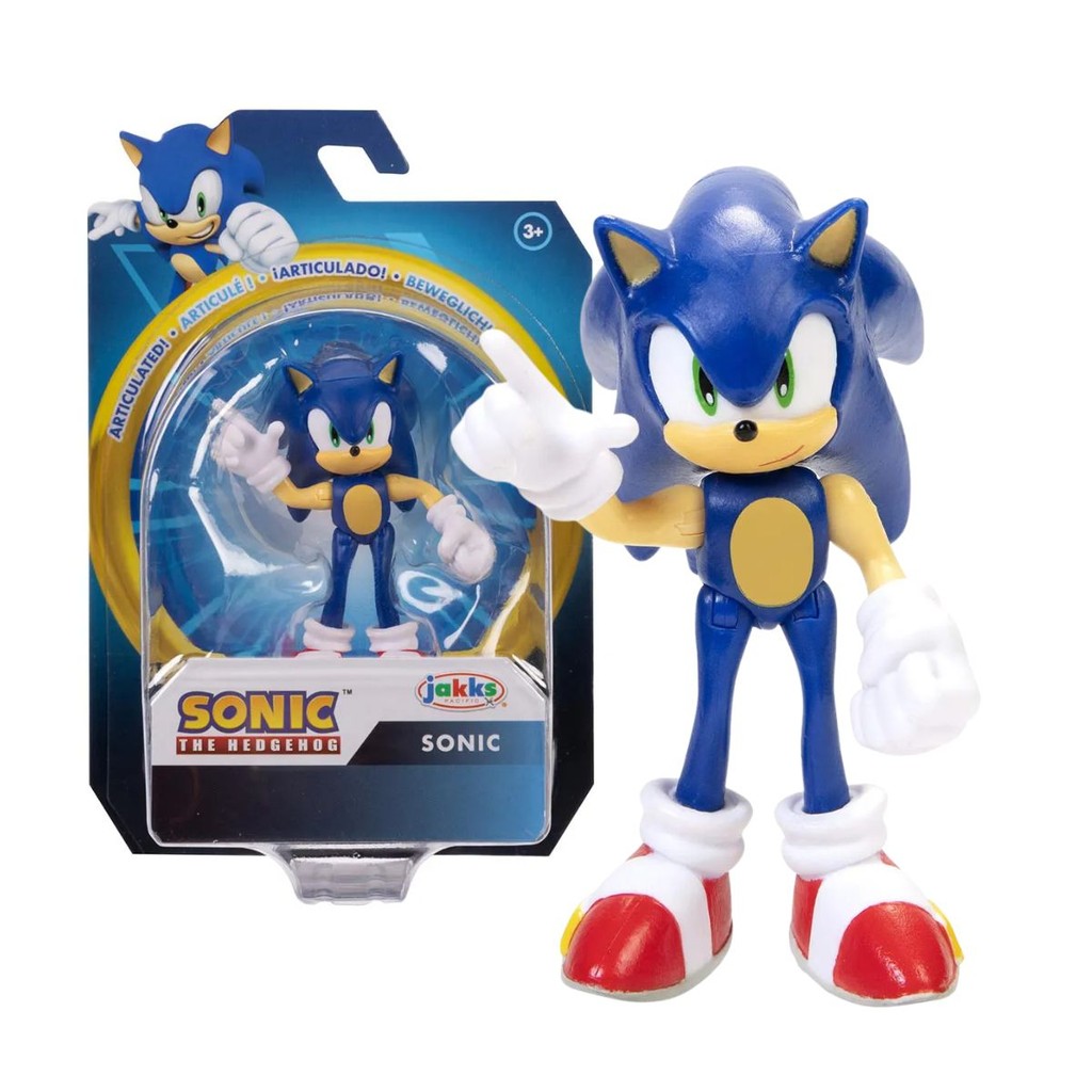 Boneco Articulado Sonic Newtron 6cm - Sunny | Shopee Brasil