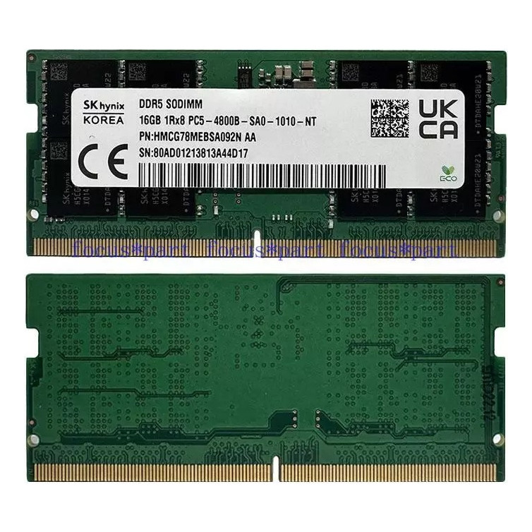 Memória Notebook 16gb Sk Hynix Ddr5 4800mhz Hmcg78mebsa092n