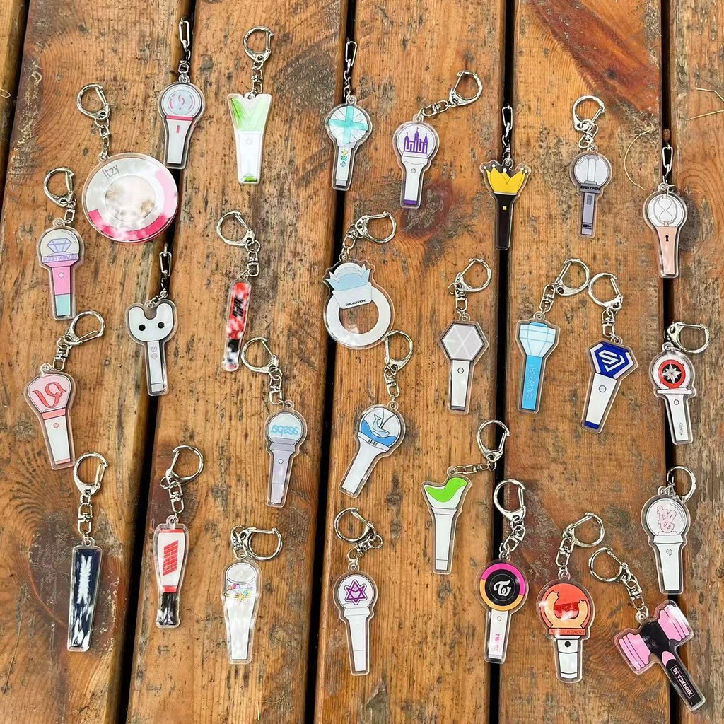 Kpop Idol Straykids BABYMONSTER Dezessete TXT Acrílico Lightstick