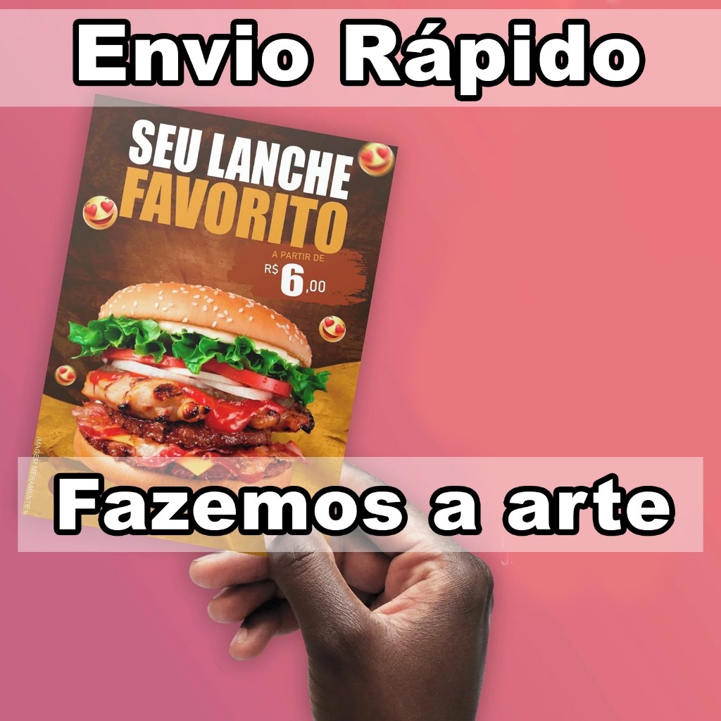 Panfleto Personalizado - 2.500 und - Fazemos a Arte