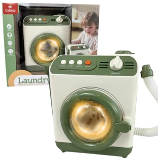Maquina de Lavar Infantil com Sons Luz e Acessórios Castela