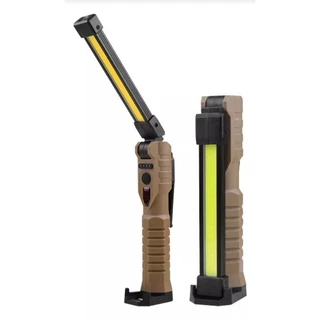 Lanterna Profissional de Trabaho Recarregavel Led Com Imã 90 Grau Articulado Luz Para Camping Pesca