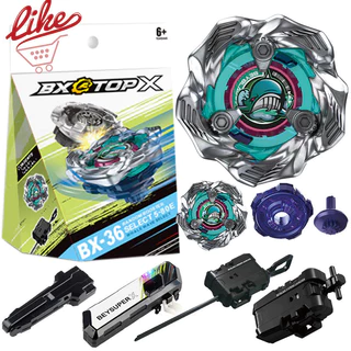 Beyblade X BX-36 Whale Wave Xtreme Com Lançador Led Grip Conjunto Para Explosão Criança Brinquedos Crianças Menino Pres