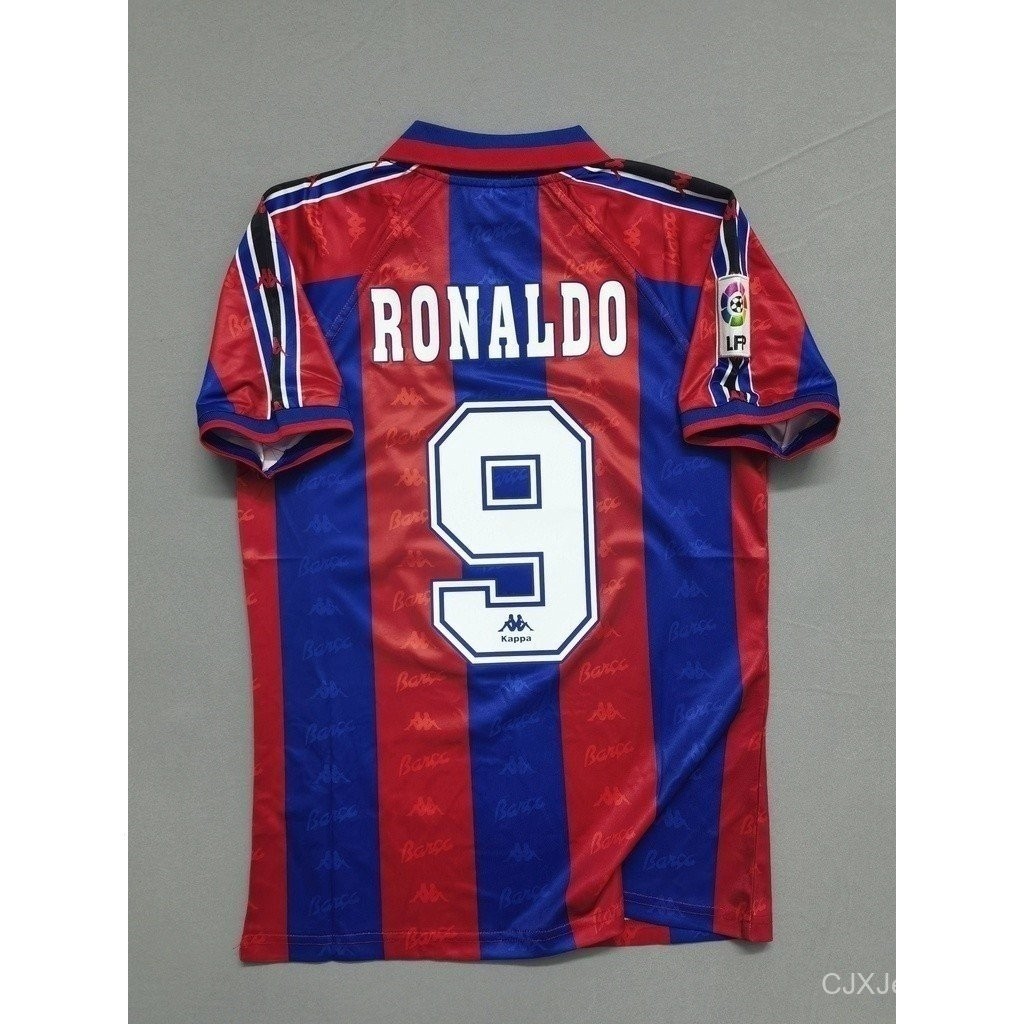 96-97 Retro RONALDO Jersey Camisa de Futebol Personalização