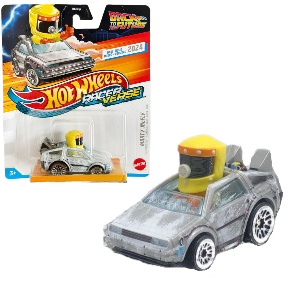 Hot Wheels Racer Verse – Marty Mcfly – Neuf Sous Blister
