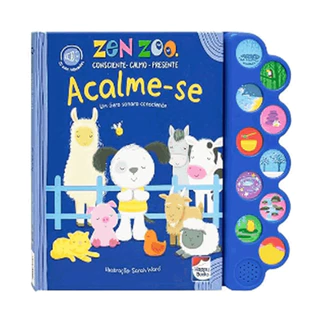 Zen zoo acalme-se um livro sonoro consciente em Oferta na Shopee