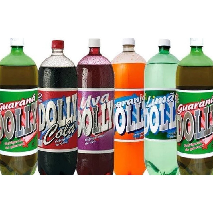 Refrigerante Dolly 2 L Fardo Com 06 Unidades Sabores Guaraná Limão ...