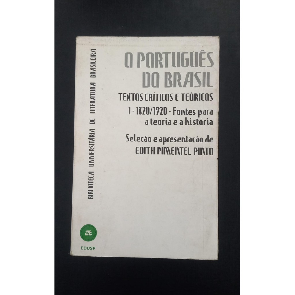 O Português do Brasil de Edith Pimentel Pinto 7277032 | Shopee Brasil