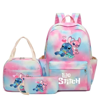 Mochila escolar periférica de animação popular de grande capacidade Mochila de ombros Mochila infantil bolsa de comida b