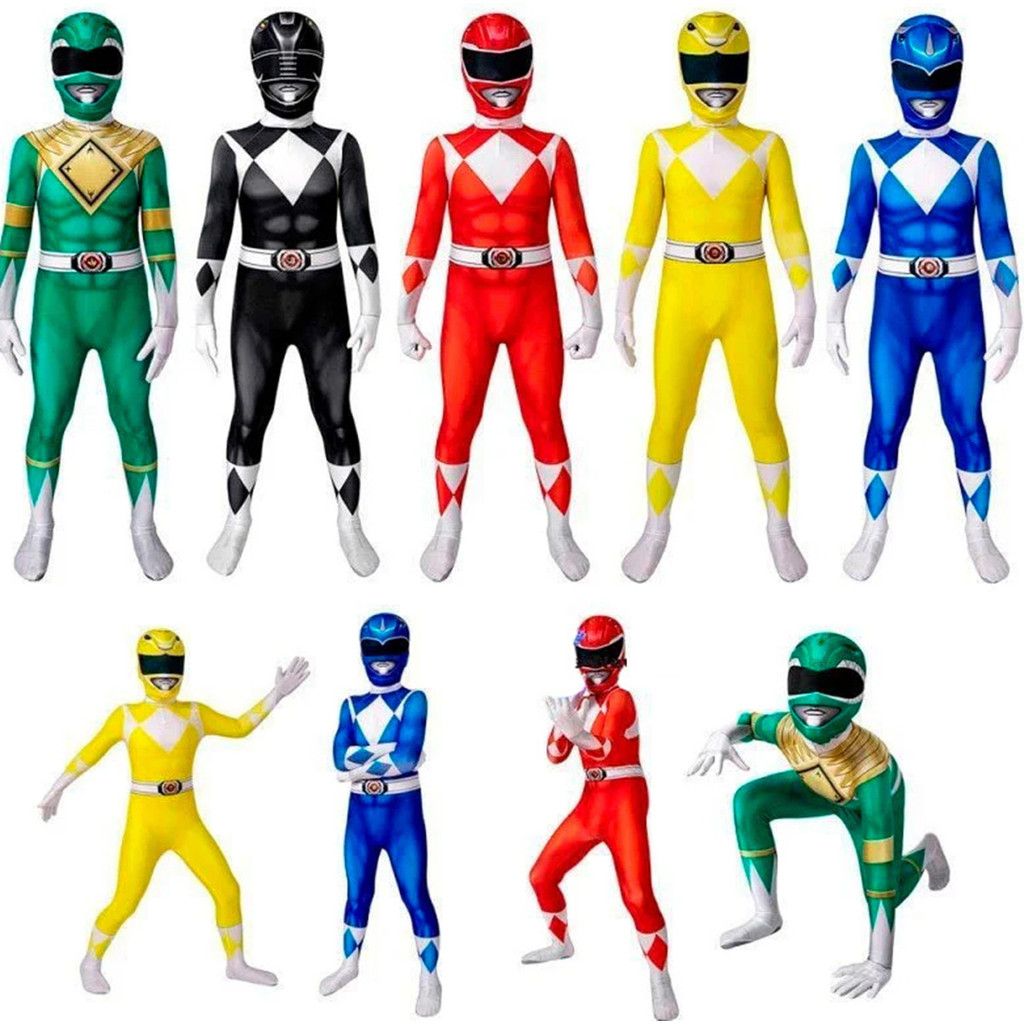 Fantasia dos Power Rangers em Oferta | Shopee 2026
