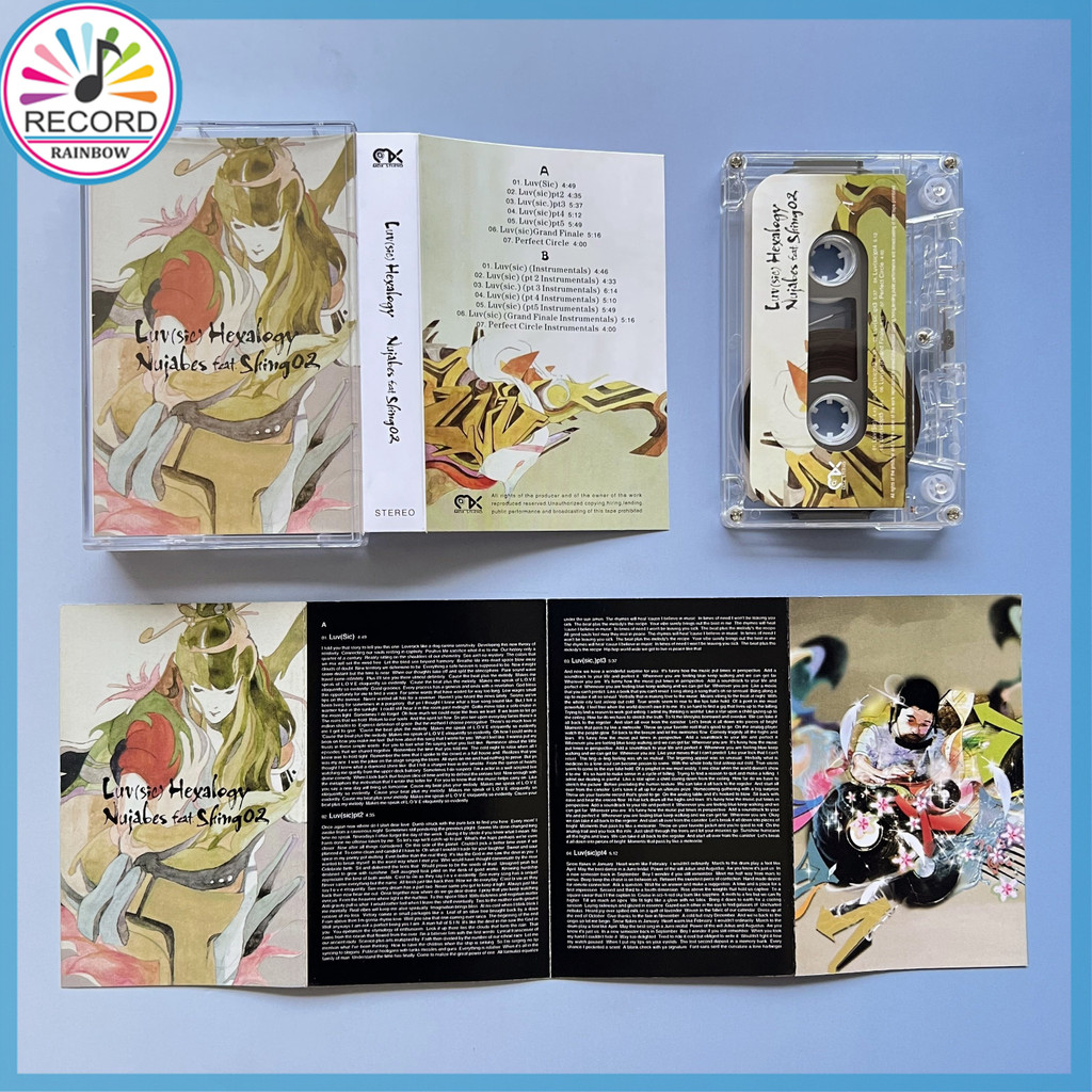 Nujabes Feat. Shing02 Luv(sic) Hexalogy K7 Fita Cassette Tape
