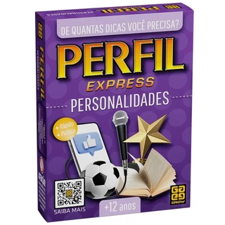 Jogo De Tabuleiro Perfil Express Personalidades - Grow