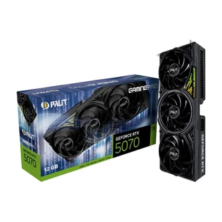 Placa De Video Palit Geforce Rtx 5070 Gamingpro 12Ggb 192Bits Oc Ne75070019K9-Gb2050A