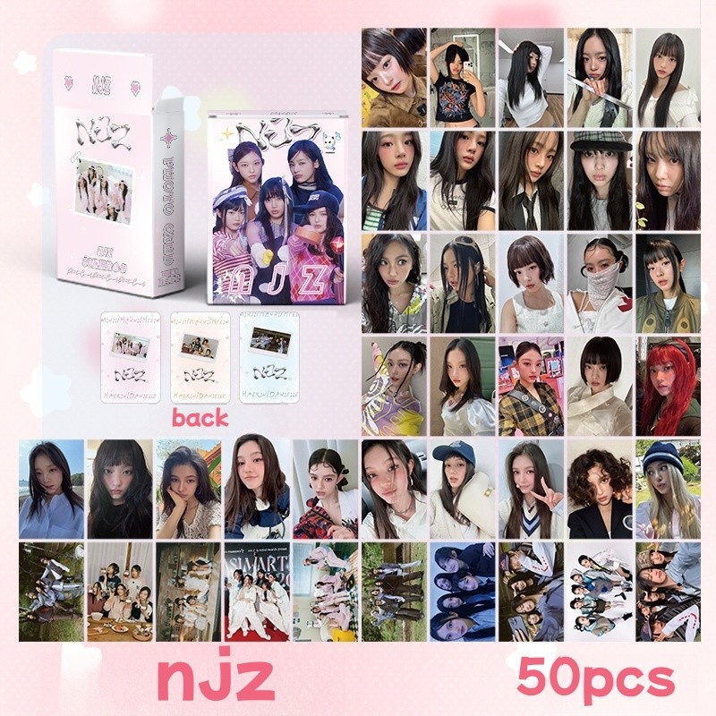 50pcs/box LE SSERAFIM Photocards Album Lomo Cards Lesserafim